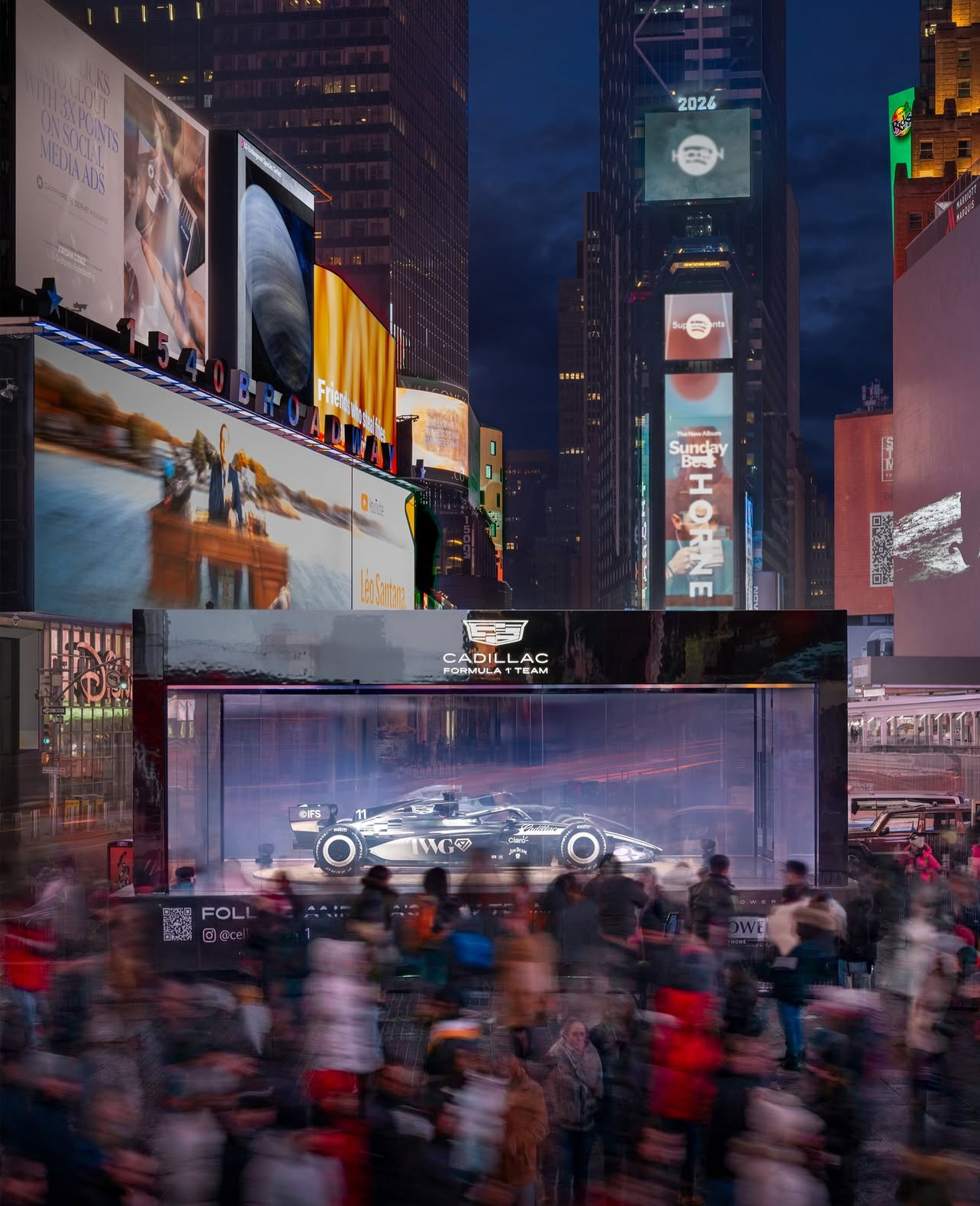 Cadillac F1 Team Car Livery Celebration